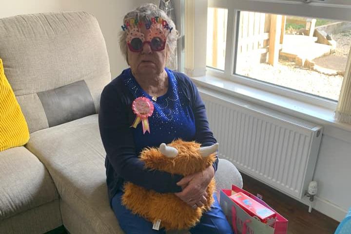 Kayleigh Jamieson Tait's granny enjoyed her 90th birthday.