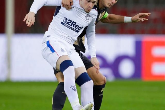 From Rangers' most attacking threat in the early part of the season, his quiet spell continued until ten minutes from the end. Still a threat and makes the right moves but Rangers best moves came through Hagi, Arfield and Morelos on the right.