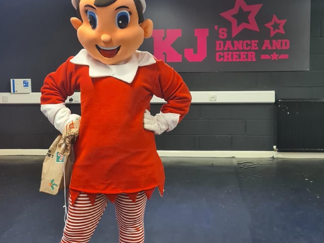 There was even a visit from Buddy the elf