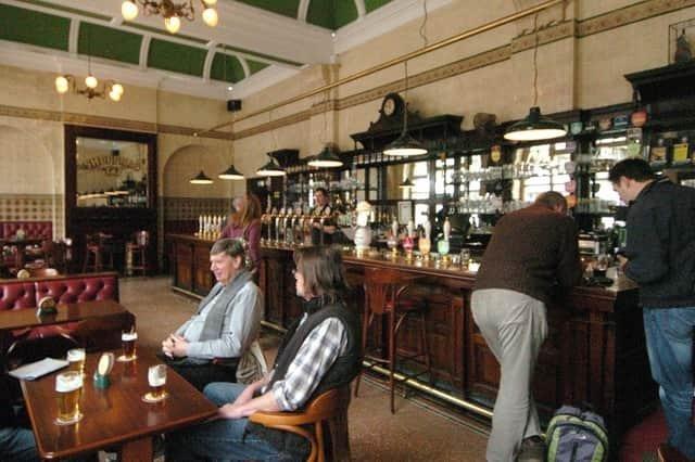 Sheffield Tap:. Grade II listed and one of only two ‘three star’ heritage pubs in the city centre due to being ‘wholly or largely intact’ for the last 50 years with rooms and features that are truly rare or exceptional’.