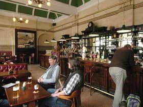 Sheffield Tap:. Grade II listed and one of only two ‘three star’ heritage pubs in the city centre due to being ‘wholly or largely intact’ for the last 50 years with rooms and features that are truly rare or exceptional’.