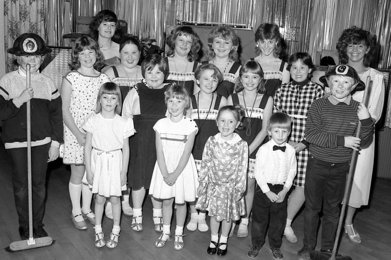 Showtime in 1986 for Sutton's Morvern School of Dancing