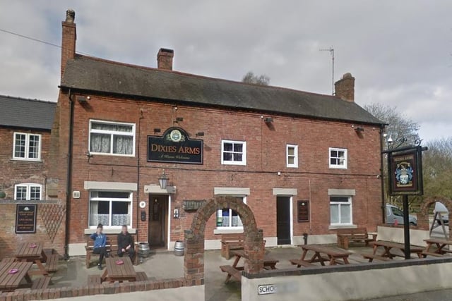 The Dixies Arms, Lower Bagthorpe, Bagthorpe, 'a friendly unspoilt 18th-Century brick local with DH Lawrence connections' is 'worth a visit'.