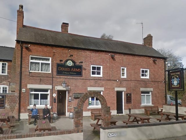The Dixies Arms, Lower Bagthorpe, Bagthorpe, 'a friendly unspoilt 18th-Century brick local with DH Lawrence connections' is 'worth a visit'.