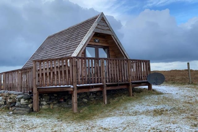 If you really want to get away from it all it doesn't get much more remote than Swan View Lodge on the island of North Uist. Located in Lochmaddy, the accomodation is surrounded by open countryside and wildlife - with a terrace perfect for winter stargazing. A three night stay over Hogmanay for two people will set you back £257.