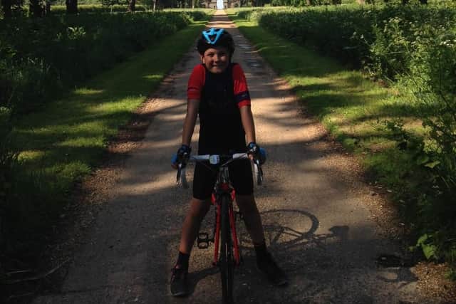 Ted has been cycling as long as he can remember