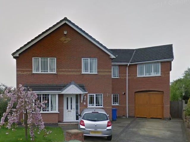 This five bedroom house has a utility room, study and a fair sized garden which is the "perfect space to sit back and relax in". Marketed by Buckley Brown on 01623 377087.