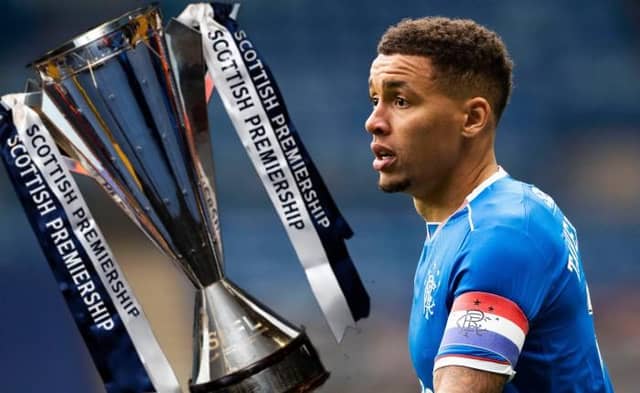James Tavernier will be the latest Rangers captain to lift the Scottish champions trophy