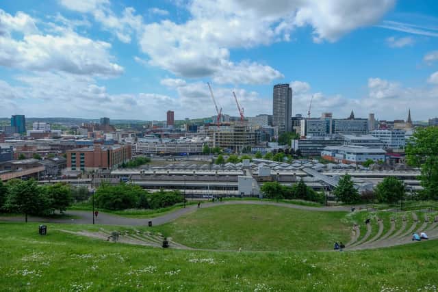 Joggers ask me for directions to the amphitheatre: they’ve heard the view is unbeatable. As a student, I remember stopping to take in the view on summer afternoons, watching the sun fall over the city alongside what seemed like everyone else in Sheffield.