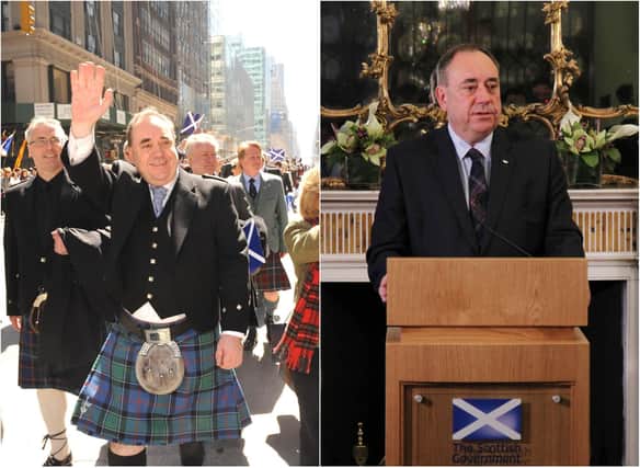 Alex Salmond's career in pictures.