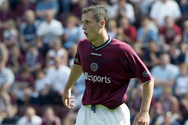 The reliable centre-midfielder made 175 appearances at Tynecastle but left in the summer of 2004 after being told the funds weren't there to give him a new contract.