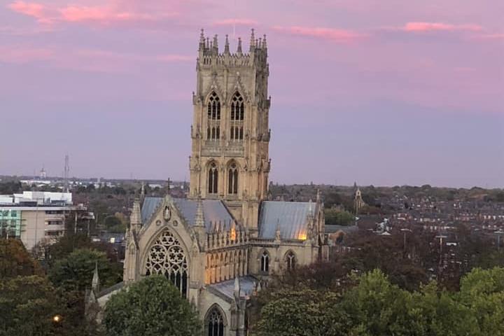 A shot of the minster from Claire Sammut.