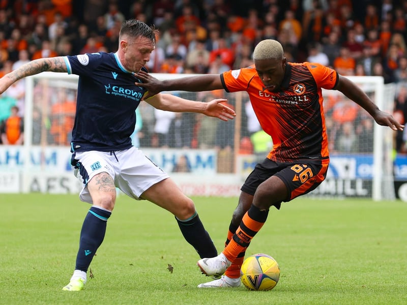 Led his team with an all-action performance, driving into tackles, but could not influence the game in an attacking sense.