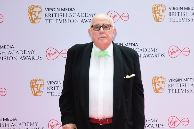Richard Wilson arrives for the Virgin Media BAFTA TV awards.