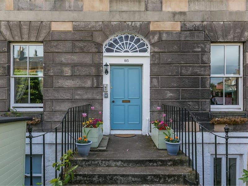 Main entrance to building.
