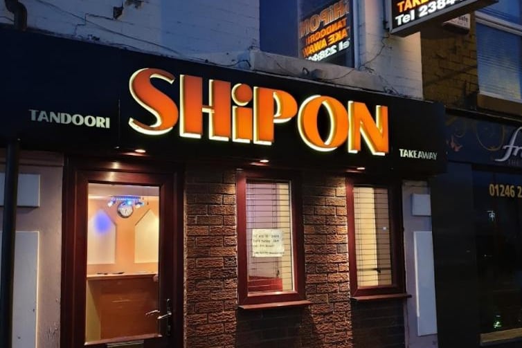 Shipon Tandoori, 19 Chatsworth Road, Chesterfield, S40 2AH. Rating: 4.8 out of 5 (based on 110 Google Reviews). "Another fabulous meal tonight. Great food and service as always!"