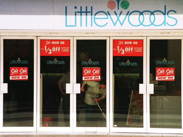 Littlewoods was closed in 2005
