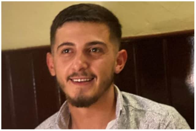 Fatjon Oruci, 22, from London, was found unconscious on Doncaster Road, Rotherham, at about 1.20am on January 1, 2022, and passed away a short time after.