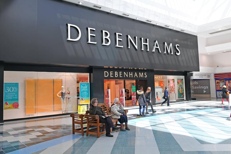 Debenhams in Fareham also fell victim to liquidation and closed in 2021.
