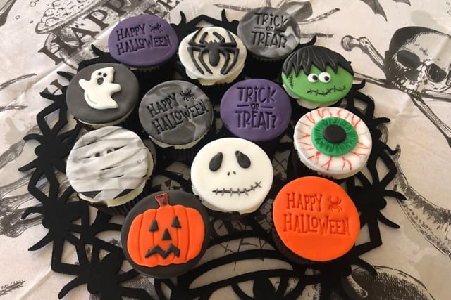 Delicious Halloween cupcakes from Joanne Lee Melia.
