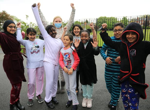 PJ day at Tinsley Meadows Primary Academy. Picture: Chris Etchells