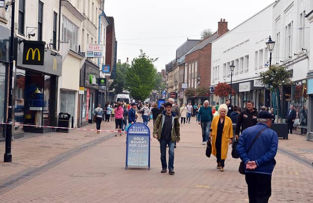 Mansfield town centre