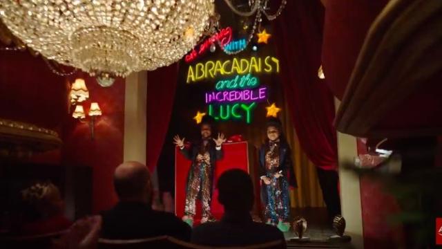 The Argos Christmas advert shows two young sisters performing magic tricks in front of their family, after being inspired by a toy they had seen in the brand’s famous catalogue. As they perform, the room slowly turns into a theatre, with Gary Barlow’s song Incredible playing as the soundtrack (Photo: Argos)