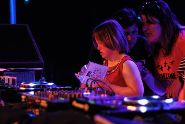 DJ Bethan Morgan, who learned to DJ through Under The Stars.