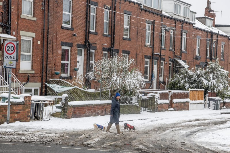 Leeds is also expected to see snowfall this month with odds of 1/3. (Pic credit: Tony Johnson)