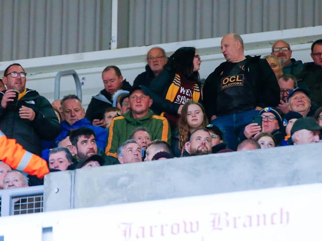 Our faces in the crowd.