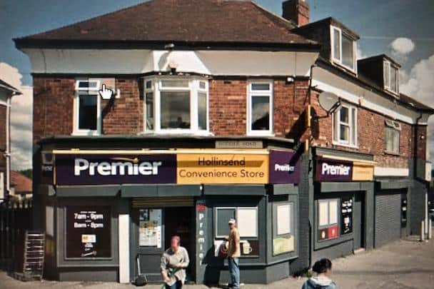 Pictured is the Hollinsend Premier store, on Nodder Road, Woodthrope, Sheffield. Picture courtesy of Google Street View.