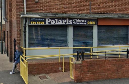 Polaris takeaway on Gaskell Avenue in South Shields has a 4.7 rating from 22 Google reviews.