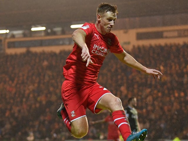 The striker spent the second half of the 2017 League Two title-winning season on loan at Fratton Park. Been in prolific form this term, scoring 25 goals in 31 games for Swindon.