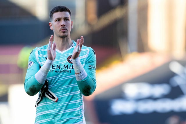 Benjamin Siegrist is a Rangers target. The Dundee United goalkeeper is out of contract at the end of the season and is expected to leave. The Swiss keeper has been linked with Celtic and Rangers previously. The Ibrox side have both goalkeepers out of contract at the season’s end. (Daily Mail)