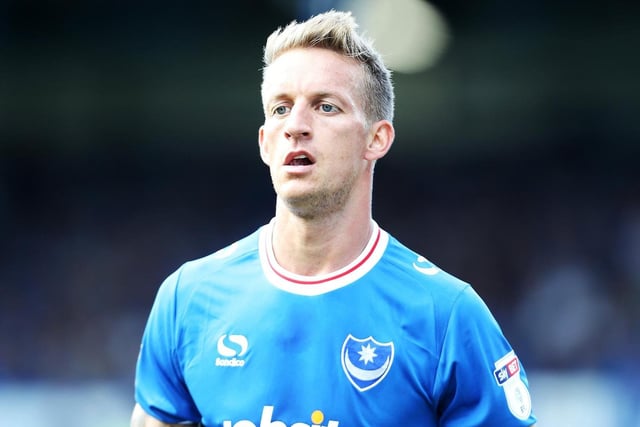 The right-midfielder played 45 times in Pompey’s successful League Two campaign and was a key player in the Blues’ promotion. However, following Kenny Jackett’s appointment in 2017, Baker would only go on to play 4 times before he left for India the same summer. An unsuccessful spell in India for ATK and a return to Coventry has since seen the 38-year-old play for Nuneaton Borough. Picture: Joe Pepler