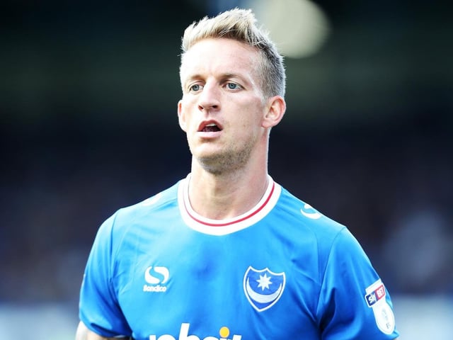 The right-midfielder played 45 times in Pompey’s successful League Two campaign and was a key player in the Blues’ promotion. However, following Kenny Jackett’s appointment in 2017, Baker would only go on to play 4 times before he left for India the same summer. An unsuccessful spell in India for ATK and a return to Coventry has since seen the 38-year-old play for Nuneaton Borough. Picture: Joe Pepler