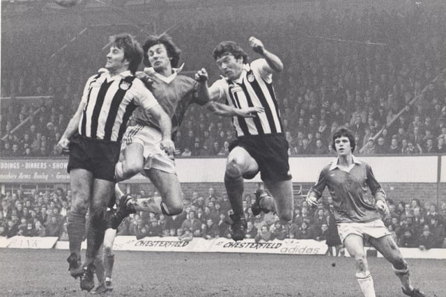 Chesterfield vs Grimsby in February 1980