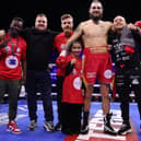 Liam Cameron and team Picture By Mark Robinson Matchroom Boxing