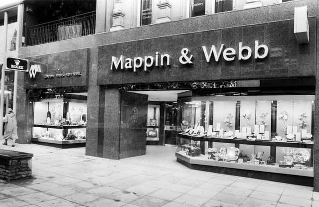 Mappin & Webb, Jewellers, Sheffield - 1983