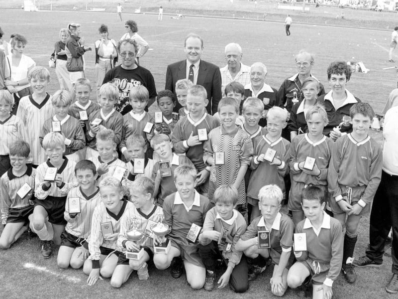 Can you spot anyone you know receiving a trophy?