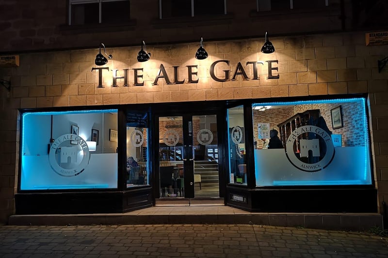 The Ale Gate in Alnwick has a 4.8 rating.