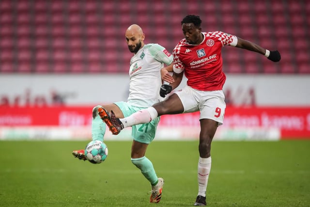 Crystal Palace have completed an 18-month loan deal for Mainz forward Jean-Philippe Mateta. The Eagles will have the option to sign the striker on a permanent basis in the future. Leeds had also been linked with the 23-year-old. (Various)

(Photo by Christian Kaspar-Bartke/Getty Images)
