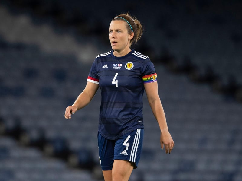 With 125 caps for the national team, Scotland captain Rachel Corsie is a true icon of the Scottish women's game, and ranks highly on FIFA 22, as expected.