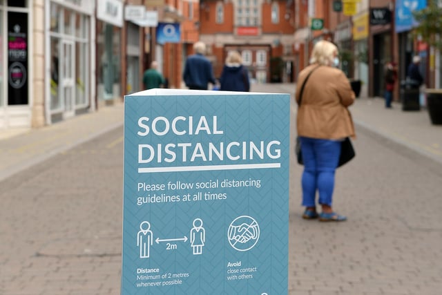 Vicar Lane's new social distancing measures being introduced in advance of shops opening on June 15.