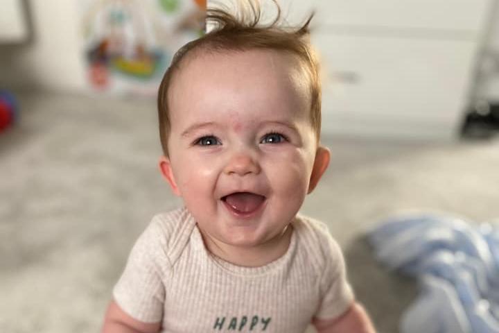 Chelsie Weir, said: "My sweet baby boy Dex James Pearson, born 13th July 2020 at kings mill hospital. He is now 7 months old and extremely happy! The best thing to happen to me and his daddy last year! He certainly makes my dark days bright again!"