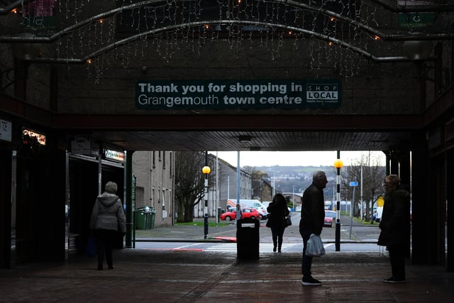 Grangemouth La Porte Precinct (Pic: Michael Gillen)