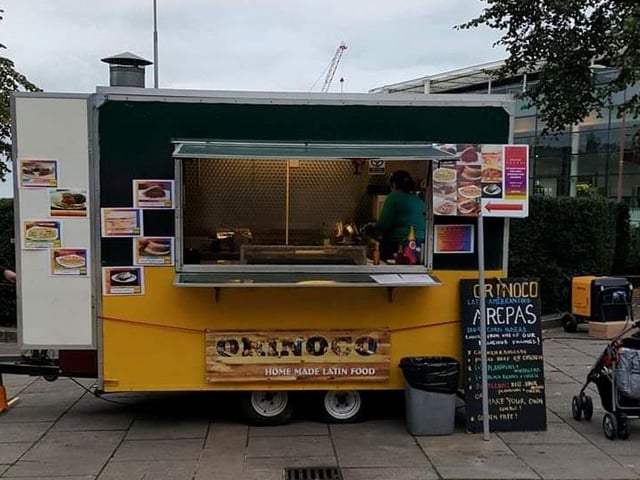Orinoco serve arepas (stuffed cornbread) but also empanadas (patties) and taquenos (Venezuelan cheese fingers wrapped in pastry). They don't need to pop up so much any more, though you may still find them at events including the Meadows Festival, since they have their own shop at 281 Leith Walk.
Instagram @orinocolatinfood
