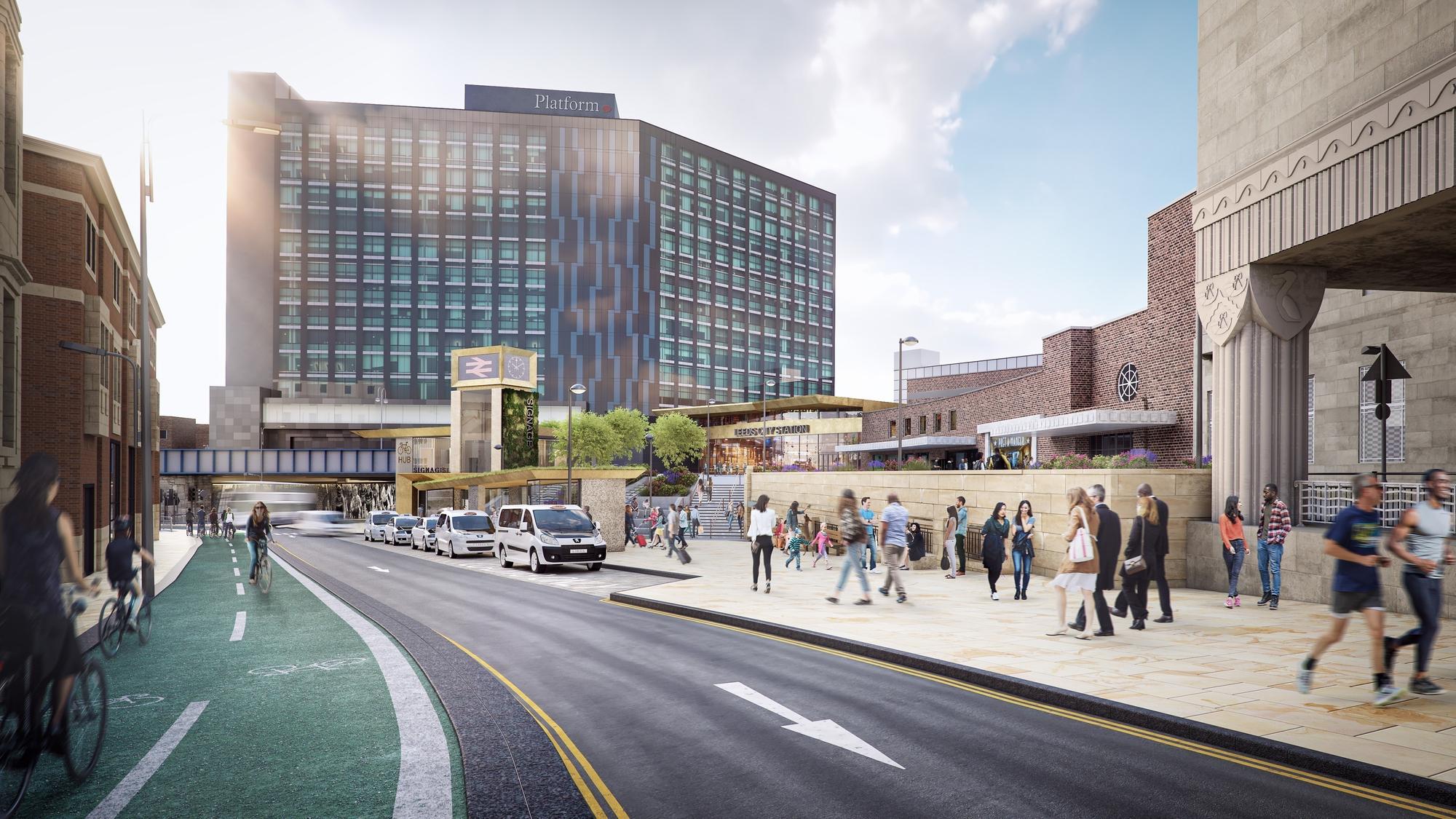 Aiming to significantly improve the station’s main entrance and surrounding area, the the £46.1 million redesign of Leeds station is well underway and is projected to be fully completed by late 2025.