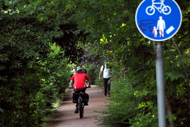 The Sheaf Valley cycle and walking route in Sheffield will be improved thanks to the bid.