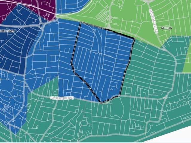 Southsea Haslemere Road had 16 confirmed cases in the seven days to October 16, which was an increase of 300 per cent.